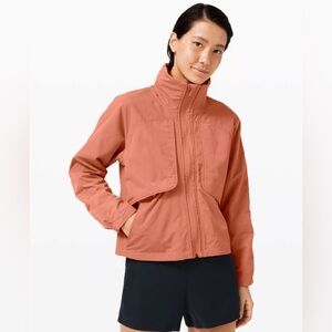 Lululemon Always Effortless Rustic Coral Jacket